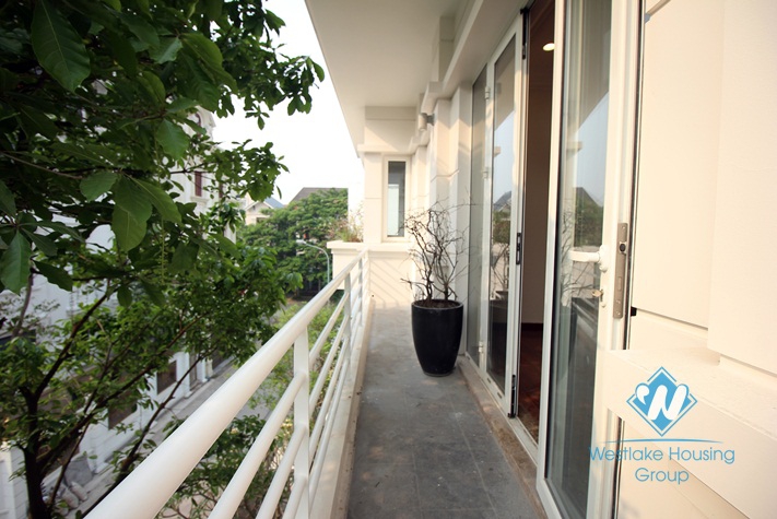 Stunning modern house for rent on Lac Long Quan in diplomat's neighborhood